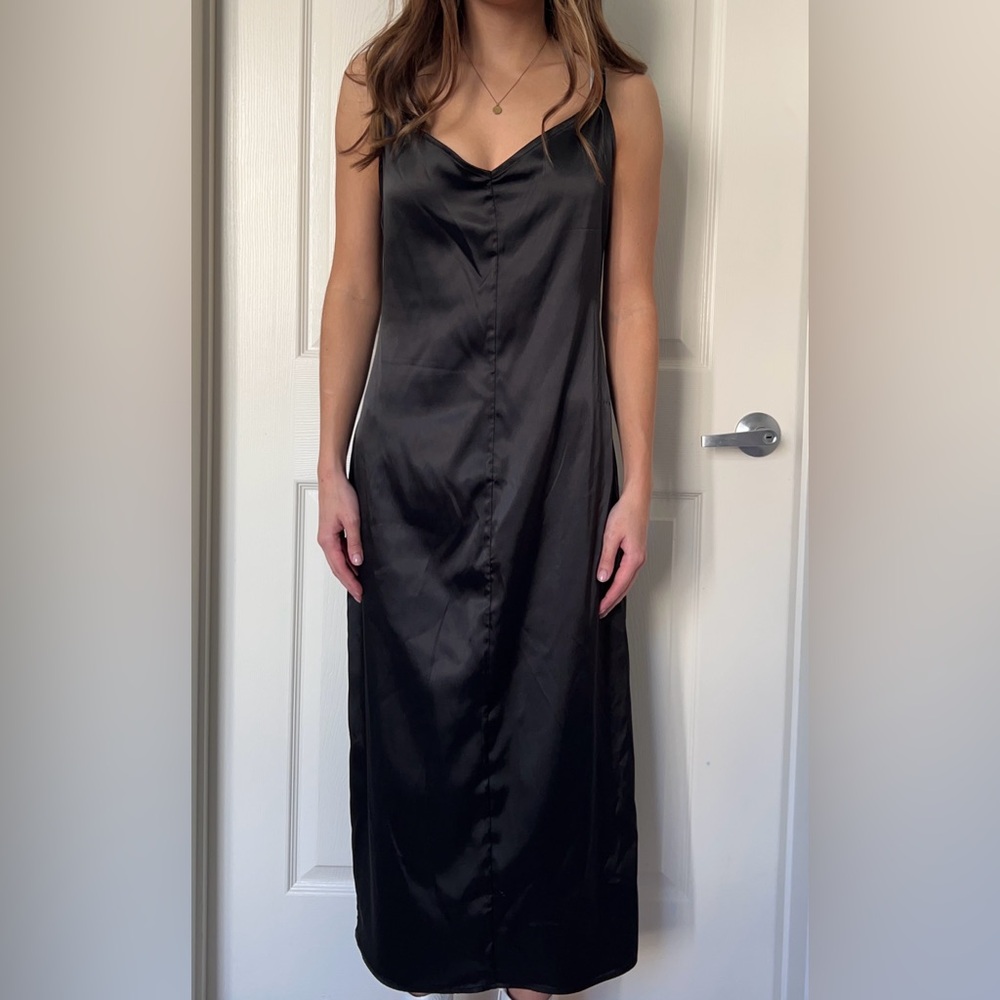 Black Slip Dress